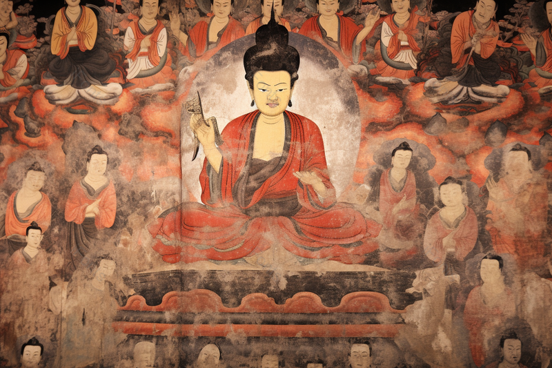 唯美唯俏的古老佛像壁画实拍摄影图,高清,摄影图,摄影图片,图片大全,摄影图免费下载